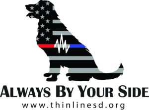 Thin Line Service Dog Logo